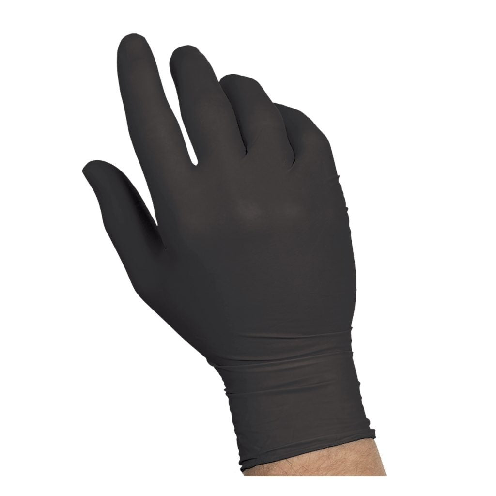 Glove Nitrile Black (100)