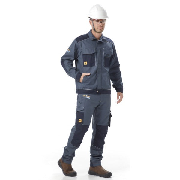 Dromex Utility Pants Flame & Acid Airforce Blue