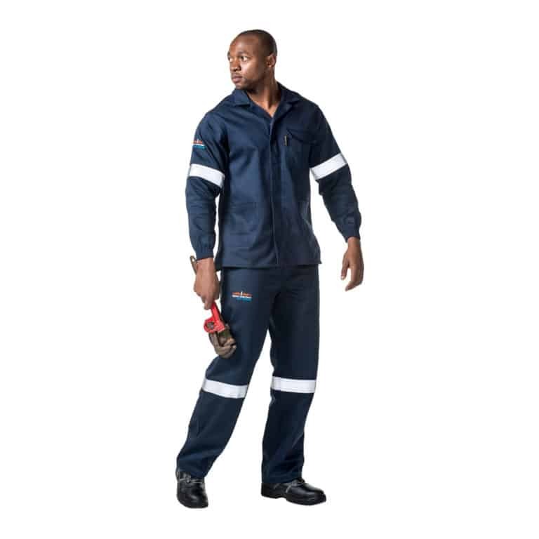 Dromex Conti D59 Flame + Acid Navy Blue Pants