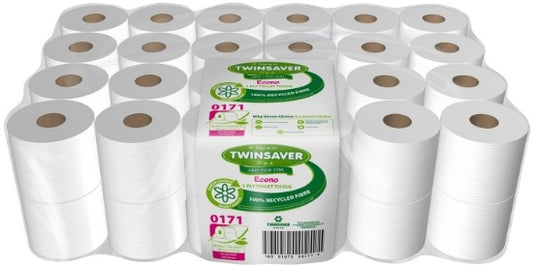Twi Toilet Paper 1Ply Econo(48)