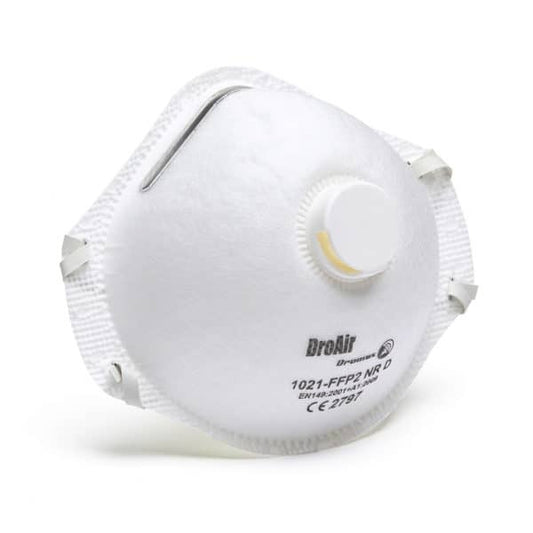 Dromex Dust Mask FFP2 Dro-Air Valve 1021 (12)