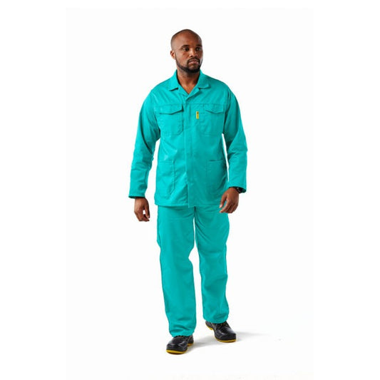Dromex 65/35 Polycotton SANS 434 Fit Conti Jacket Emerald Green