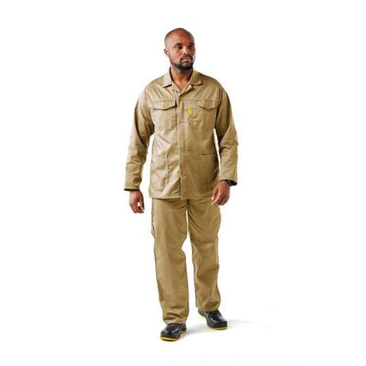 Dromex 65/35 Polycotton SANS 434 Fit Conti Pants Khaki
