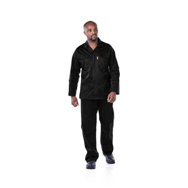Dromex 65/35 Polycotton SANS 434 Fit Conti Jacket Black