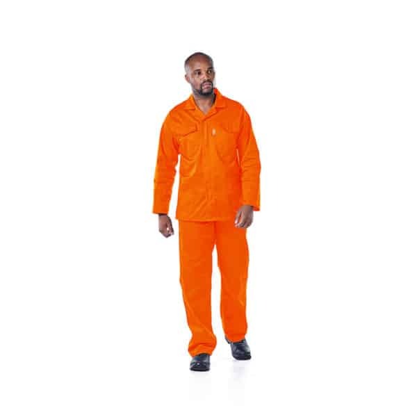 Dromex 65/35 Polycotton SANS 434 Fit Conti Jacket Orange