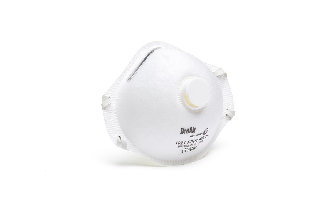Dromex Dust Mask FFP2 Dro-Air Valve 1021 (12)