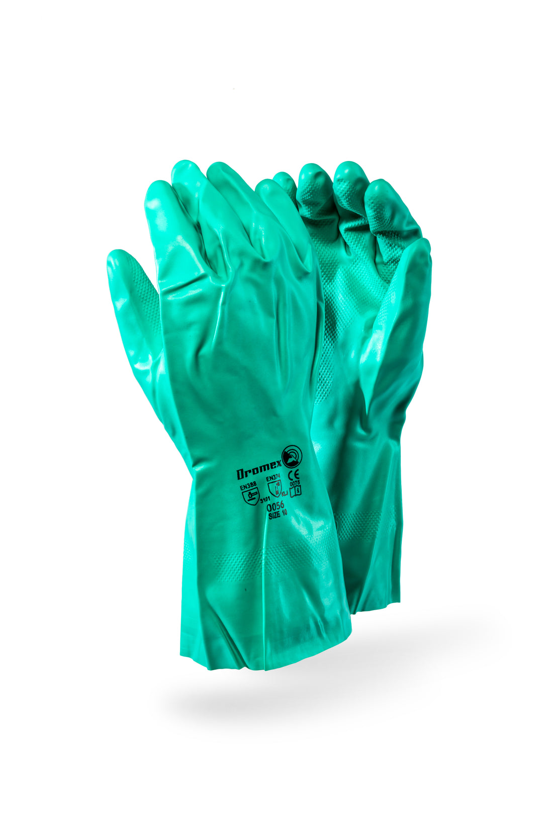 Dromex Glove Nitrile Green 0056