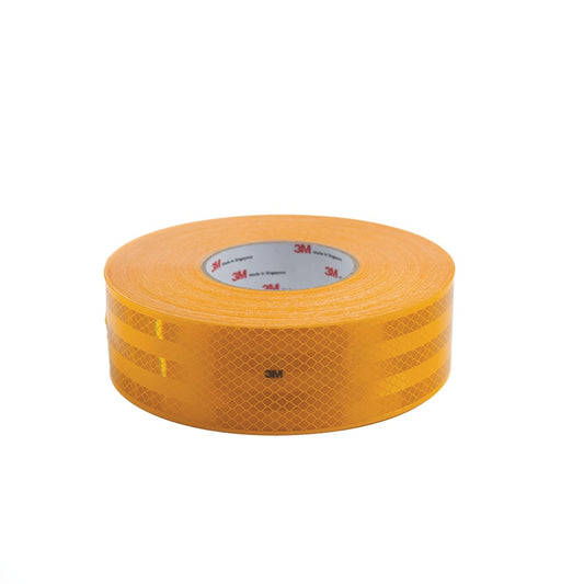 3M SCOTCHLITE Reflective Tape Conspicuity Yellow 5m X 55mm