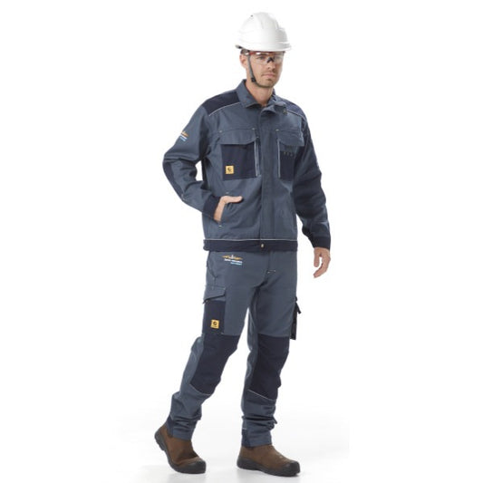 Dromex Utility Pants Flame & Acid Airforce Blue