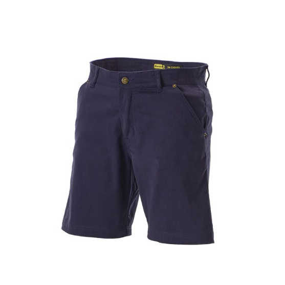 Dromex Stretch Chino Shorts Navy Blue