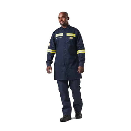 Dromex Arc 15Cal Navy Blue Dust Coat