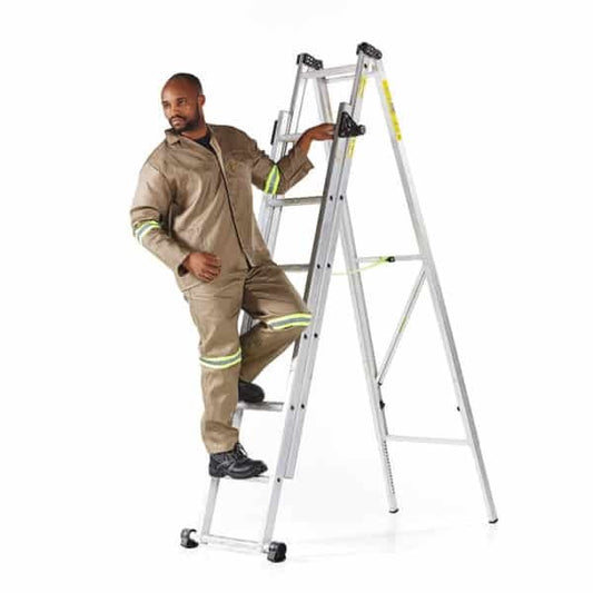 Dromex DW-Conti Polycotton Two Piece Conti Suit Khaki Reflective