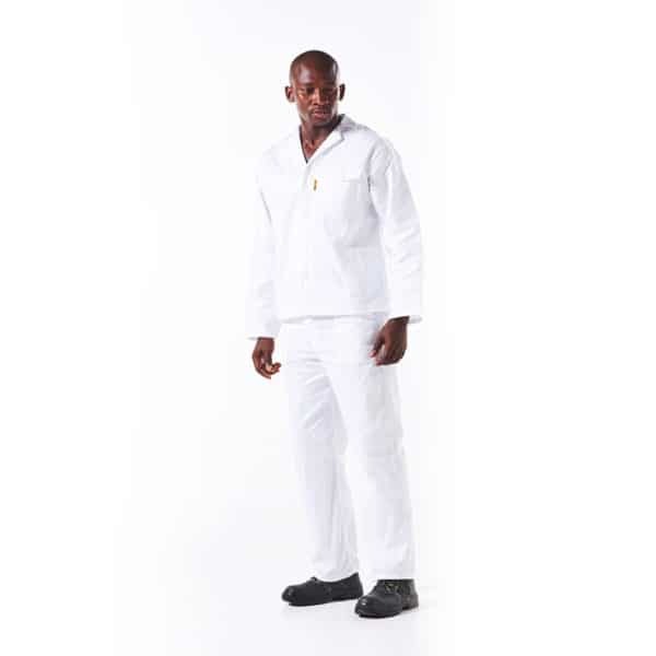 Dromex DW-Conti Polycotton Two Piece Conti Suit White