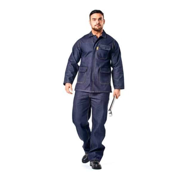 Dromex Conti Indigo Denim 100% Cotton Jacket