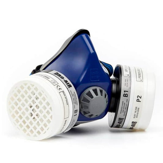 Dromex PVC Double Midimask - Blue DH-102