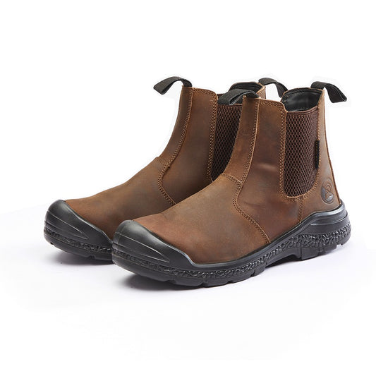Dromex Crazy Horse Chelsea Boot Brown