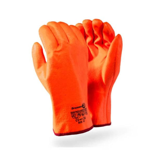 Dromex Glove Orange Freezer Hi-Viz GFREEZER/OC