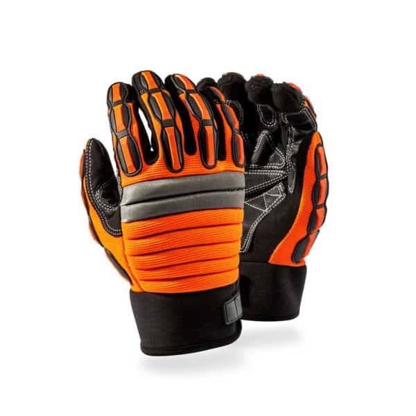 Dromex Glove Mach 4 Impact Black/Orange