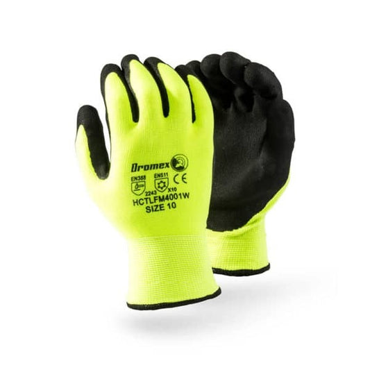 Dromex Glove Miizu400 Hi-Viz Thermal Freezer MIIZULFM400