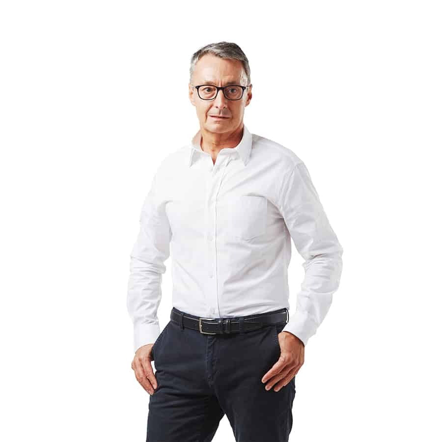 Dromex Formal Shirt Long Sleeve White