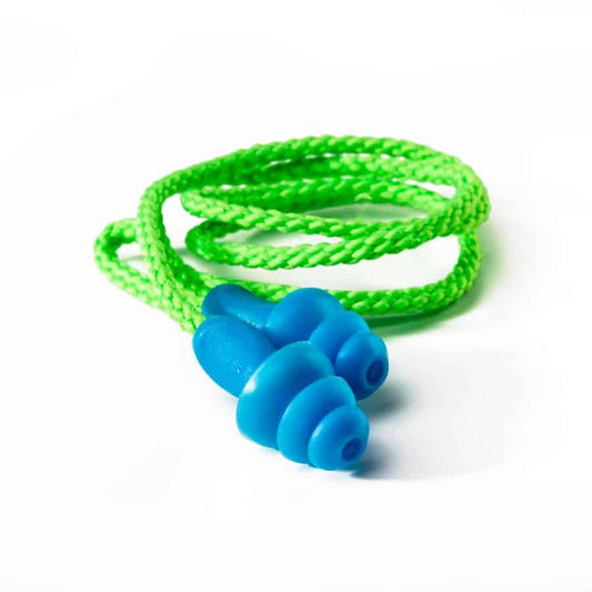 Dromex Ear Plug Blue Mushroom Re-Usable DR-118C SNR29