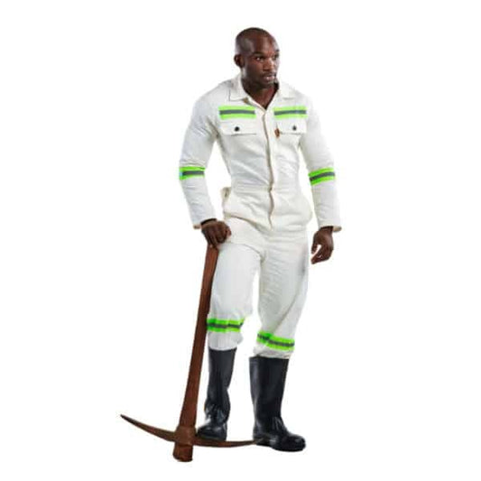 Dromex J54 Anglo Boiler Suit Reflective Unbleached