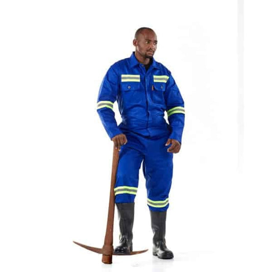 Dromex J54 Anglo Boiler Suit Reflective Royal Blue