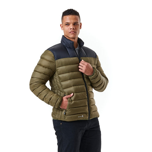 Dromex Storm Puffer Jacket Olive & Black