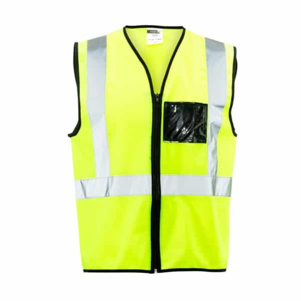 Dromex Reflective Bib Lime Solid SA19