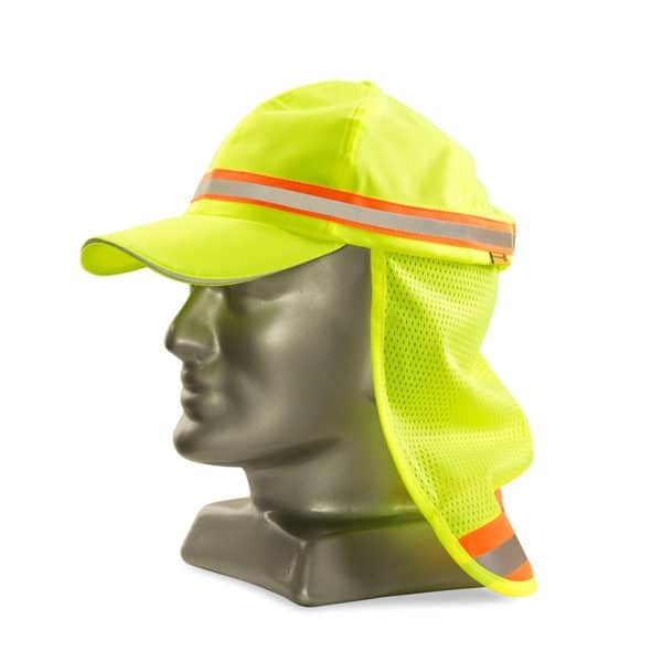 Dromex Baseball Cap Neck Protect Lime Sa-Hi-Y