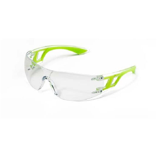 Dromex Sporty Cool Spectacle Clear Anti Scratch & Fog - Lime Frame DV-353C-AF-L
